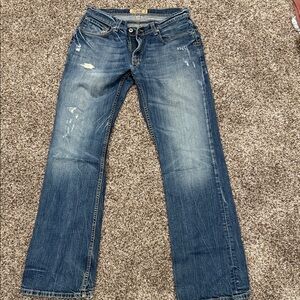 BKE Classic Blue Straight Leg Jeans